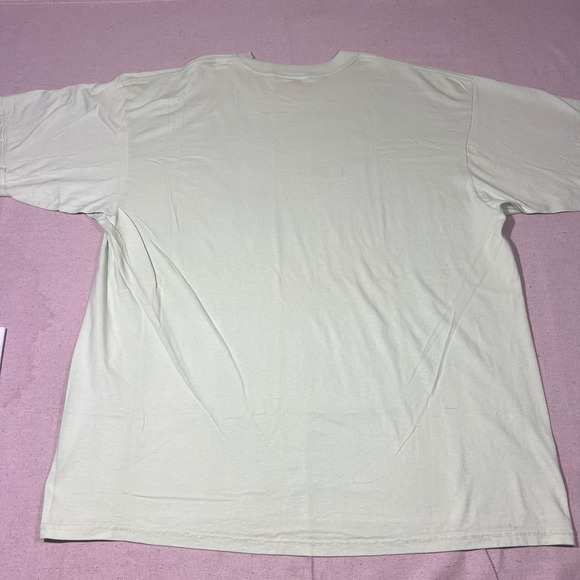 The Mountain 2005 XL Mint Green Horse & Foal Graphic T Shirt Dyed & Printed USA - Picture 3 of 6